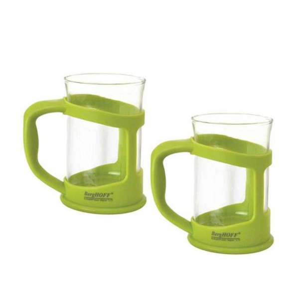 BergHOFF Studio Koffie-/Theekopje Groen 300ml 2 Stuks