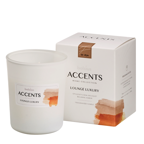 Bolsius Scented glass Accents Lounge Luxury 92/76mm