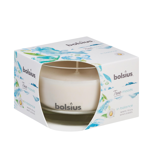 Bolsius Scented glass True Moods In Balance 63/90mm