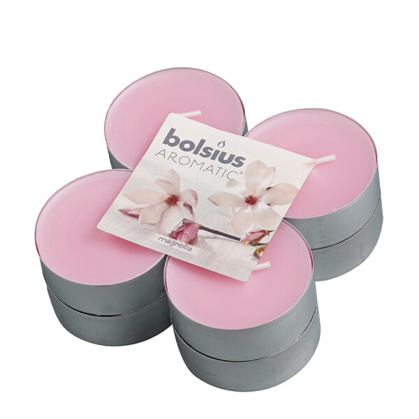 Bolsius Geurtheelicht Maxi Magnolia 8 stuks