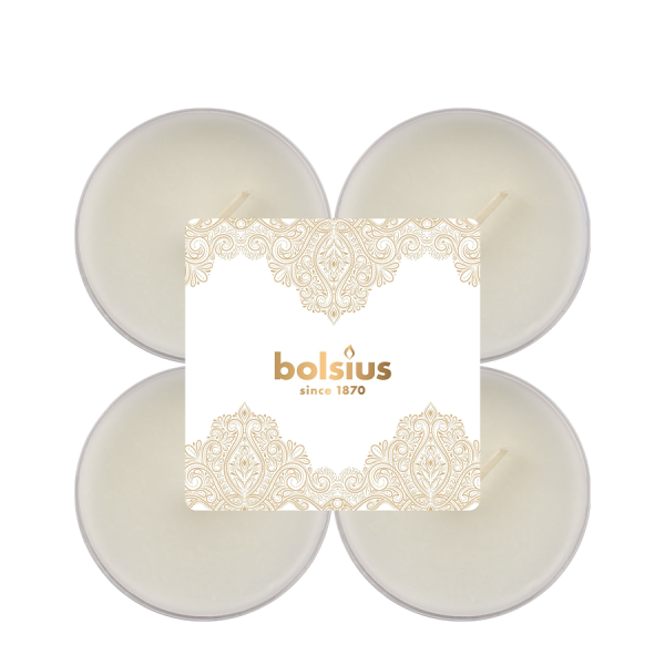 Bolsius Geurtheelicht Maxi Vanille 8 Stück