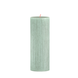 Bolsius Rustieke Stompkaars Silhouette Sunny Edition Jade Green 190/68mm