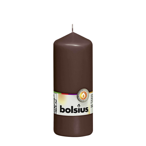 Bolsius Buck Kerze Chestnut braun 150/58mm