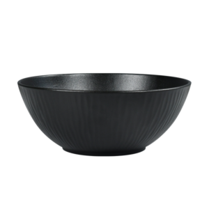 Cark Schaal Ripple Black Ø24cm