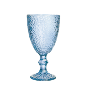 Cark Wijnglas Cobblestone Blauw 340ml 6 stuks