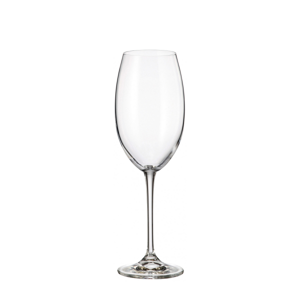 Crystal Bohemia Weißwein Glas Fulica 400ml 6 Stück
