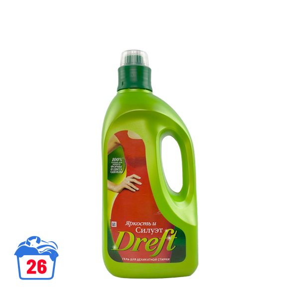 Dreft Waschmittel Klare Farben 1600 ml