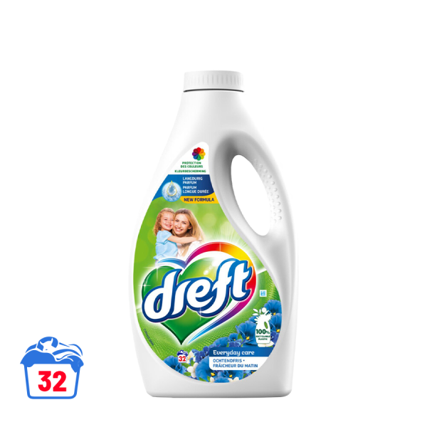 Dreft Waschmittel Morgenfrische 1600ml