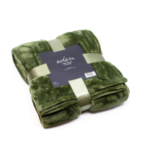 Eden Plaid Flanel Olijf 130x180cm