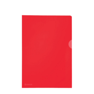 Esselte Zichtmap A4 Rood 100 Stuks