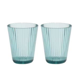 Gusta Beker Blauw 300ml 2 stuks