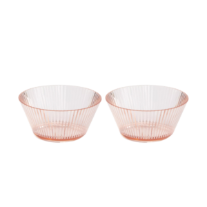 Gusta Kom Koraal Ø14×6,5cm 2 stuks