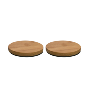 Gusta Onderzetters Bamboe Ø9,5cm 2 stuks