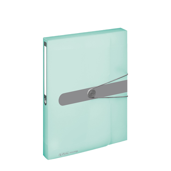 Herlitz Boîte à documents A4 Mint pastel 4cm