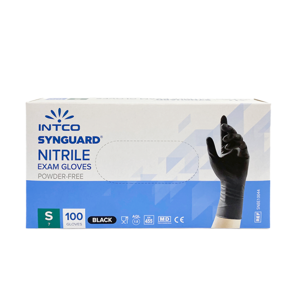 Intco Synguard Handschuhe;Nitrole Black S 100 Stück