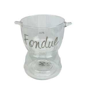 J-Line Fondue Glas Ø10,5×15,5cm
