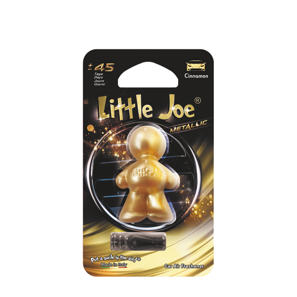 Little Joe Voitures aériennes Freshener Cinnamon métallique