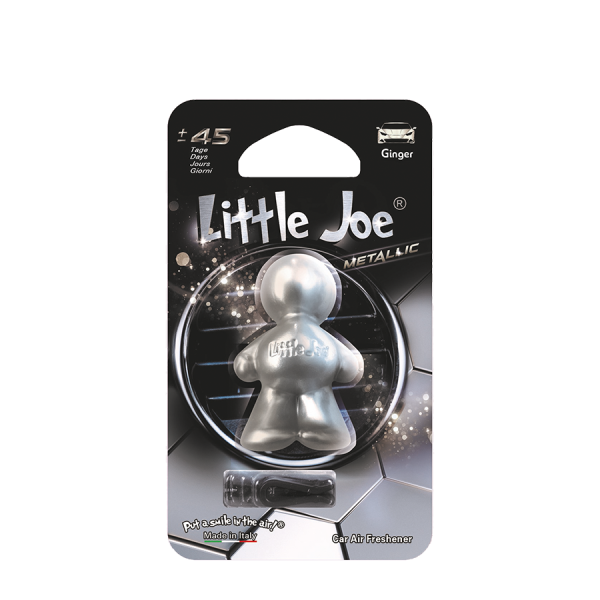 Little Joe Voitures aériennes Freshéner Ginger métallique