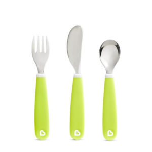 Munchkin Splash Toddler Cutlery Set Groen 3 delig