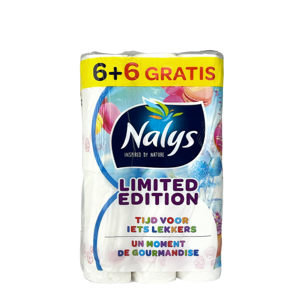 Nalys Kitchen Roll Limited Edition 2-ply 12 pieces