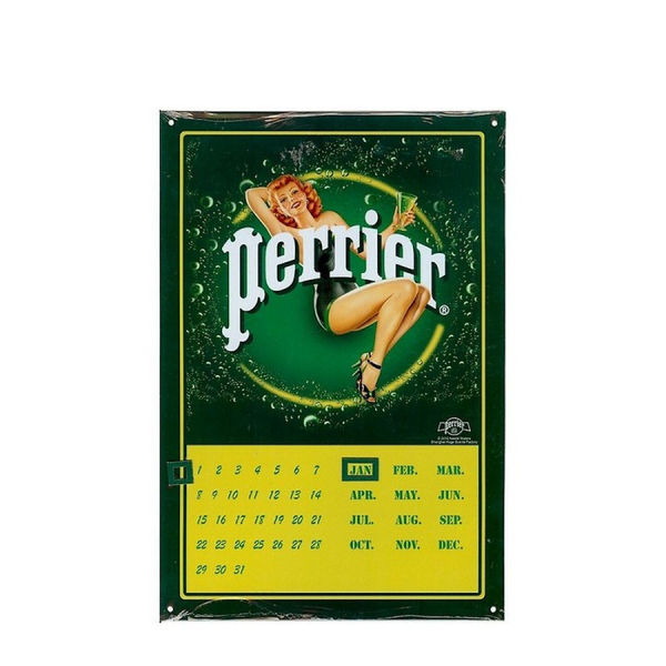 Perrier Pin-up Calendar 31x21cm