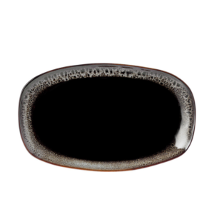 Riverdale Schaal Onyx Zwart 30,5x19cm