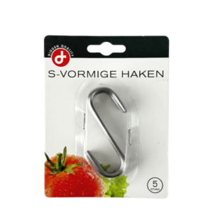 S-vormige Haken 5 stuks