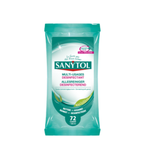 Sanytol Doekjes Desinfecterend Eucalyptus 72 stuks