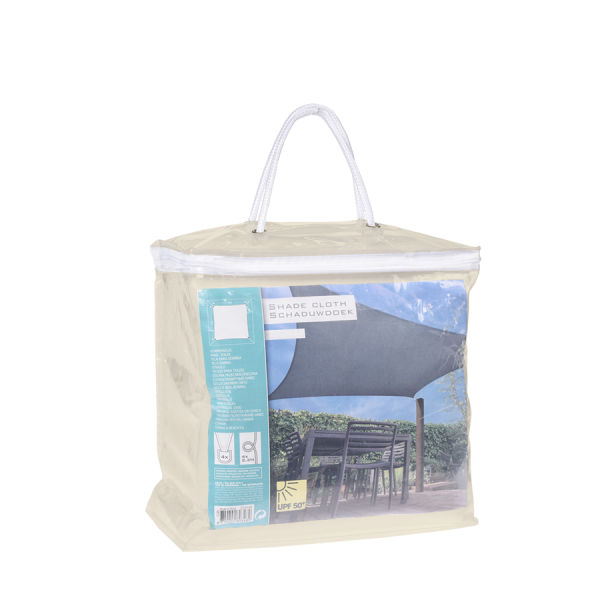 Schattentuch 300x300cm Square Off White
