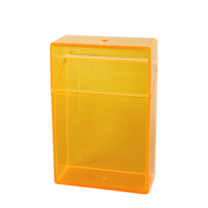 Sigarettendoosje Oranje 6×2,7×9,3cm