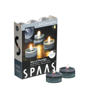 Spaas Geurtheelicht Clearlights Mist of Nostalgia 24 stuks