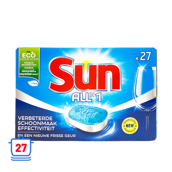 Sun Geschirrspültabletten All In 1 27 Stück