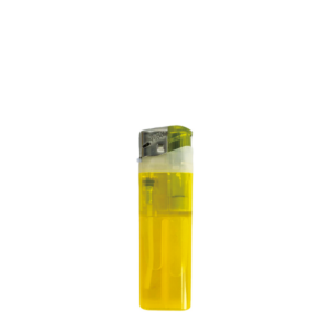 Tokai Aansteker Elektrisch Transparant Geel 2.5x1x8cm