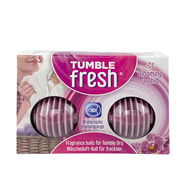 Tumble Fresh Balles de fragrance Orchidée enflammée 2 pièces