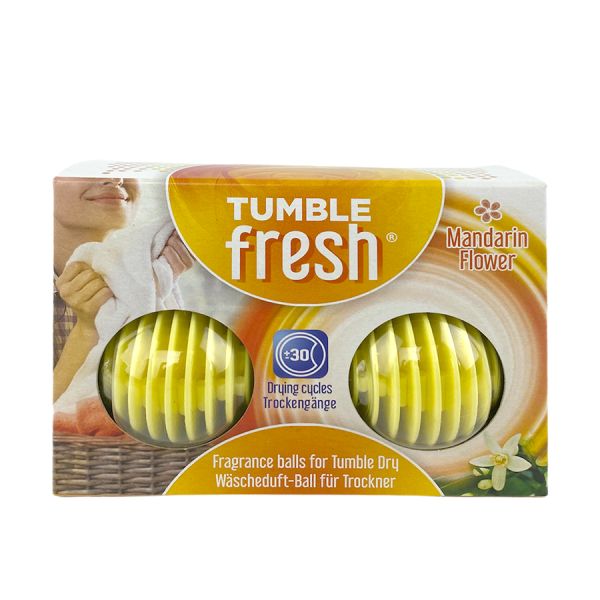 Tumble Fresh Fragrance Balls Mandarin Flowers 2 pieces