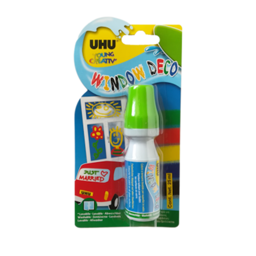 UHU Window Style Green 25ml